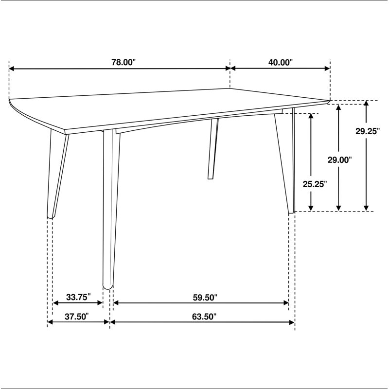 Table de salle à manger Marcella