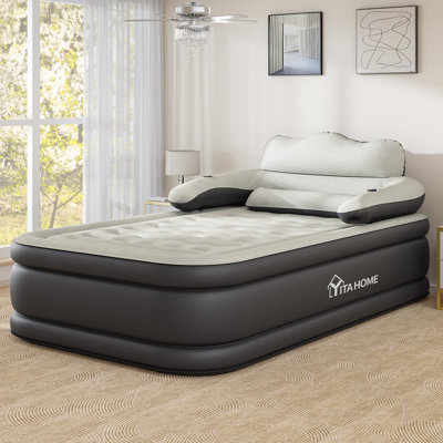 Alwyn Home Air Mattress With Headboard by Alwyn Home