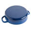 5 Quarts Cast Iron Oval Braiser with Lid-101368260