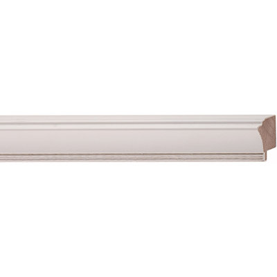 Cadre 16 po x 20 po en bois véritable noir, largeur du cadre 1,25 po