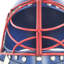 Sculpture de casque baseball Southborough