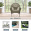 Chaise de patio simple Winterbury Clark-37026442
