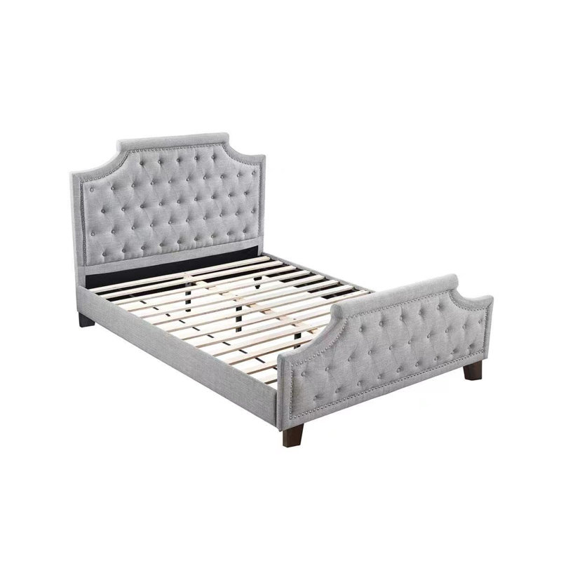 Samuliyyi Bed, Gray, Full