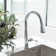 Single Handle 3 Functions Pull-down Sprayer Kitchen Faucet
