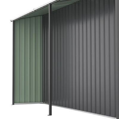 10X12 Ft Outdoor Storage Shed With Tiny House