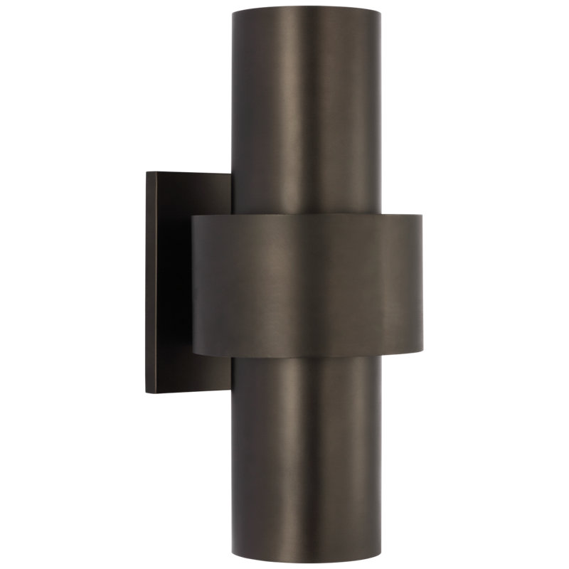 Chalmette 2 - Light Armed Sconce, Aged Iron