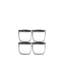 S'well Prep Food Glass 12oz Bowls, Clear