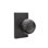 Double Dummy Orb Knob with Modern Rectangular Rose