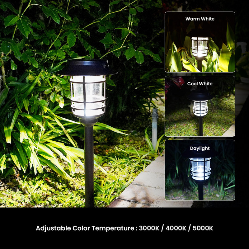 Bronze Solar Powered LED Pathway Light Multipack