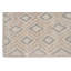 Tapis moderne brun clair à motif de losanges gris-1131541547