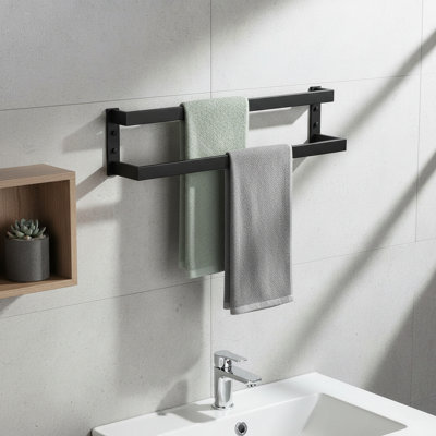 Porte-serviettes double 24 po Premium SUS304