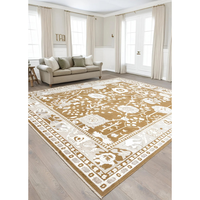 Tapis en laine tissé à la main Hattusa