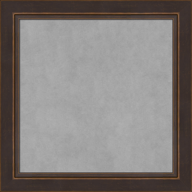 Tableau magnétique magnétique en métal, H 24 po x l 24 po x P 1 po