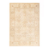 Classic One-of-a-Kind 4' 8" X 6' 7" Hand Knotted Area Rug