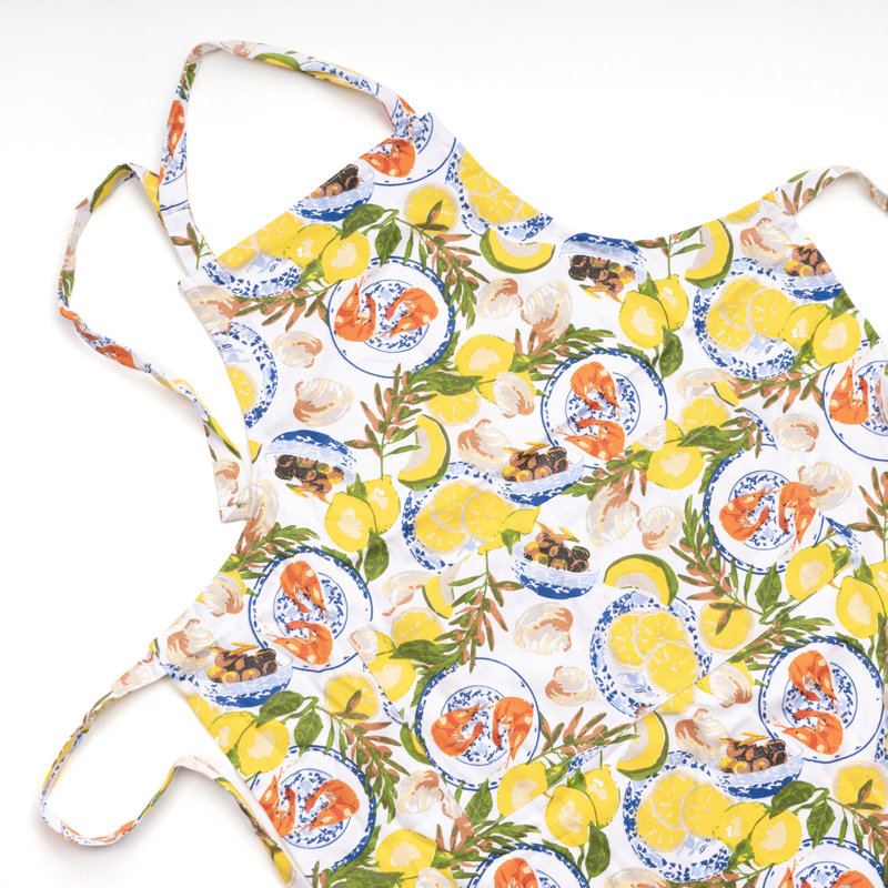 Lemon Santorini Apron