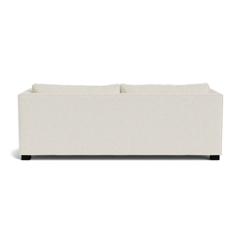 Keaton No Nail 94 Sofa, Berber - Cream, Black