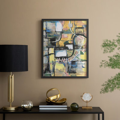 «Memory Screen II», reproduction encadrée - bois massif