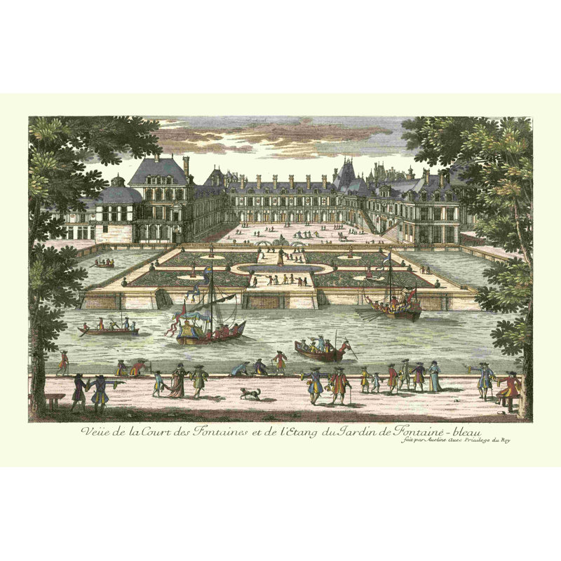 Vue de la France IV (JP), H 32 po x l 48 po