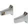 Design House Bar Arm Bracket With Exposed Screws 2" Wall Mounted Towel Bar