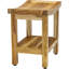 Sumba Shield Teak Shower Bench