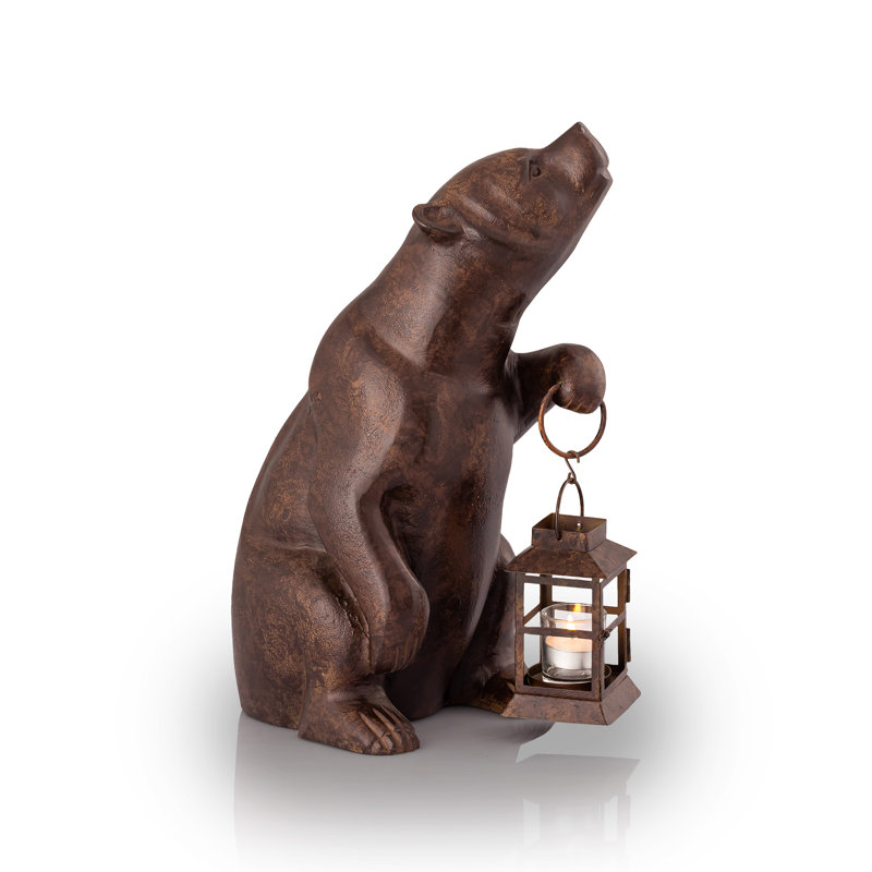Animals Weather Resistant Metal Aluminum Garden Statue