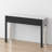 Yolanta 47.24" Glass Console Table With Crystal Frame for Behind Sofa Couch Entryway Mirrored Home Decor