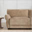 142 Inch Modular U-Shape Sectional Sofa with Extra-Wide Seat, USB and Type-C Charging, Petal Armrests, High-Density Foam, Free Movement Ottoman-242848991