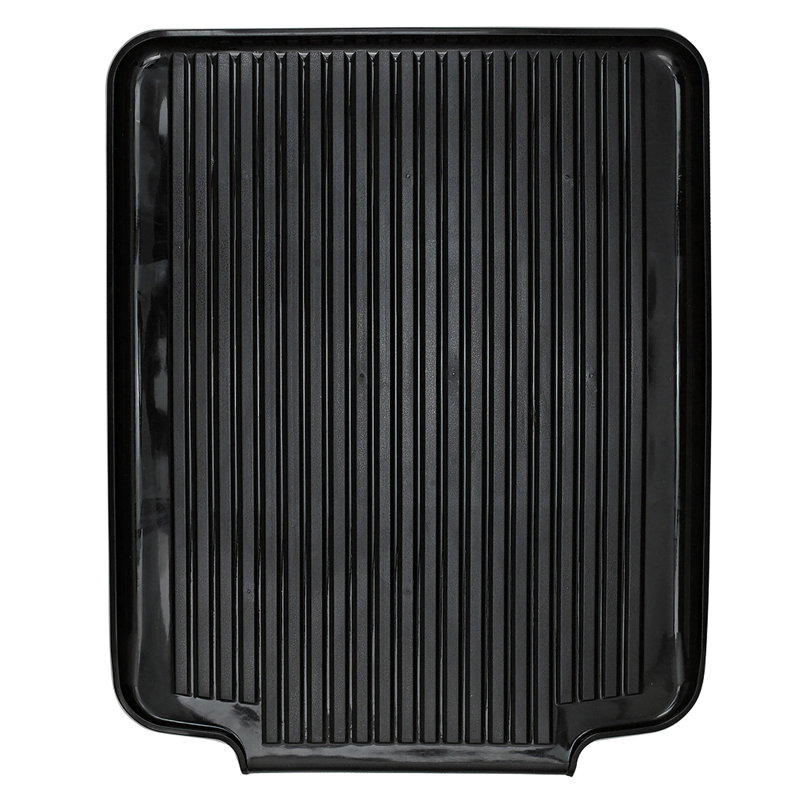 Plastic Drain Tray, Black