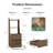 Jeannine Manufactured Wood Nightstand-1037765679
