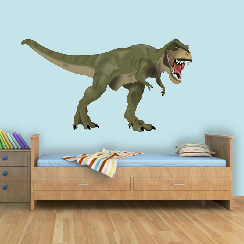 Décalcomanie murale « dinosaure », H 18 po x l 36 po