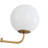 4-light Dimmable Opal Glass Globe Chandelier-403814953