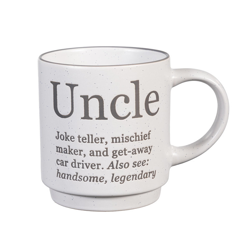 Uncle Titles Ceramic Coffee Cup, 14oz.