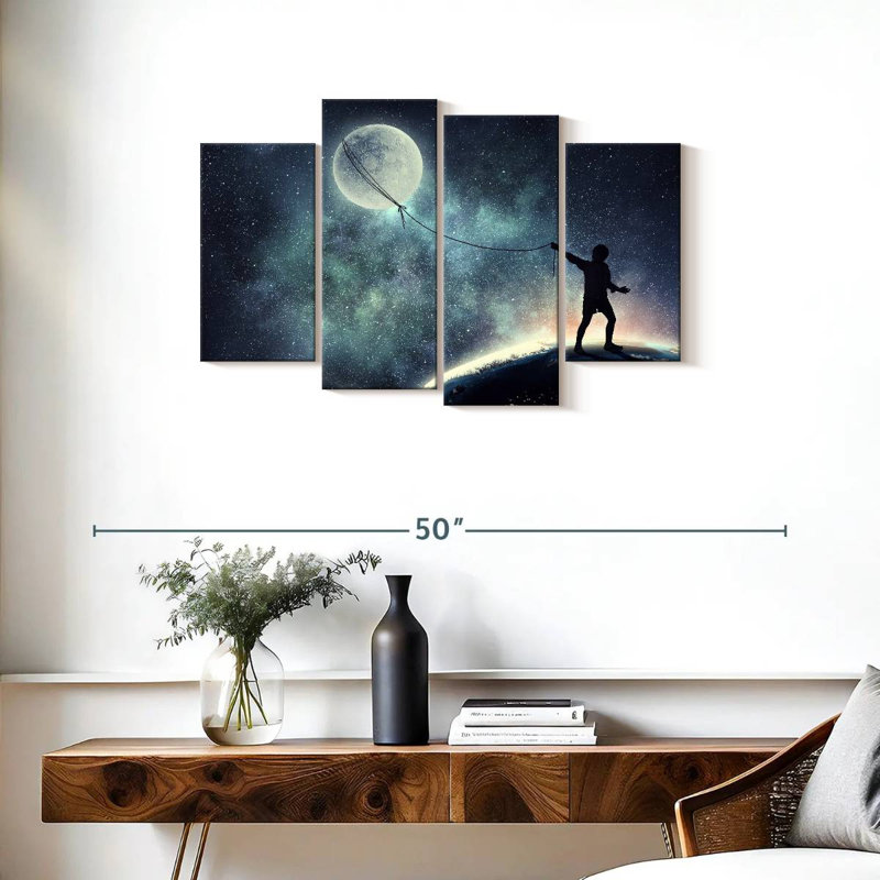 Oberle Catch The Moon, 22'' H x 36'' W