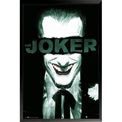 FRAMED BATMAN JOKER 36x24 MOVIE Art Print Poster Gotham City Batman Cape Crusader