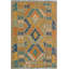 Tapis gris en laine tissé à la main one-of-kind Sinclair