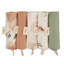 Parker 5-pc. Baby Wash Cloth Set (pink Floral)