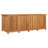 vidaXL Outdoor Storage Box, 120 Gal Deck Box, Solid Acacia Wood with Water-Resistant Bag, Natural 78.7"x31.5"x29.5"
