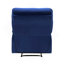 Fauteuil inclinable en velours-1970874506
