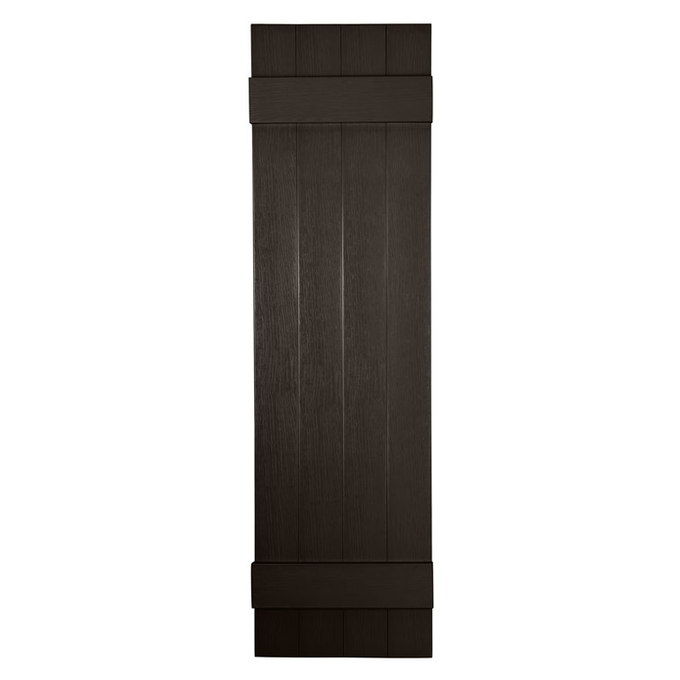 Custom 4 Board Closed BNB Shutters