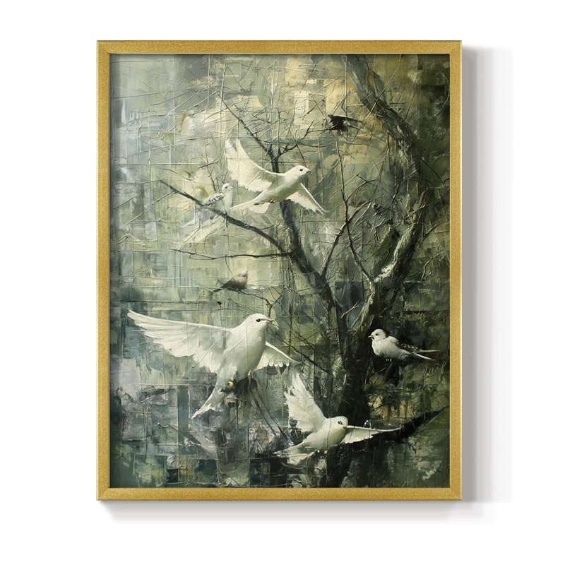 ANIMALS Series LXVI  -Premium Framed Print -Ready to Hang - No Nails Required, Or, H 15 po x l 12 po