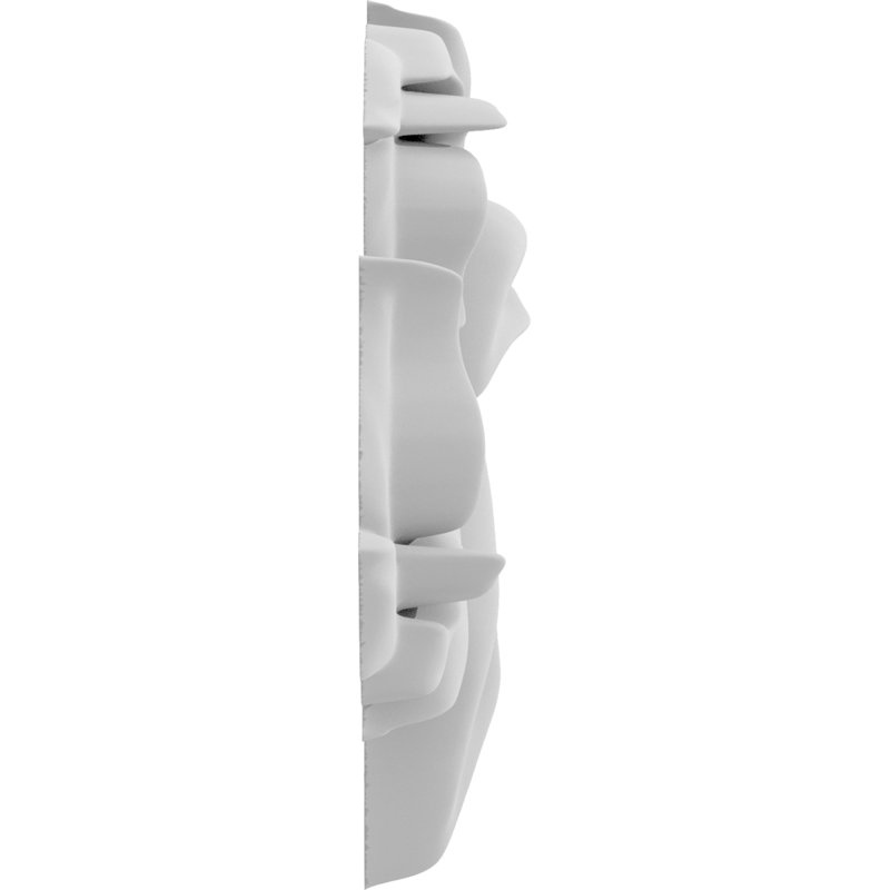 Rosettes de qualité supérieure, H 2 po x l 2 po x P 0,38 po, Gauche