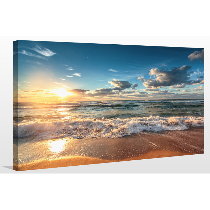 " Cloudscape Over The Sea 5 ", 36" H x 60" W x 1.5" D