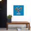 Cozy Winter Heart, arbre de Noël contemporain abstrait, paysage d'hiver, reproduction d'art mural-130423772