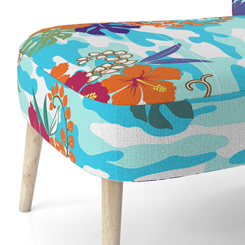 Trendy Camouflage - Chaise d'appoint rembourrée Cabin & Lodge