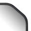 Prynne Mirror-Black Aluminum