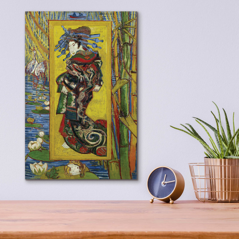 Courtesan d'après Eisen par MASTERS - impression sans cadre, H 36 po x l 24 po x P 0,2 po, Acrylique