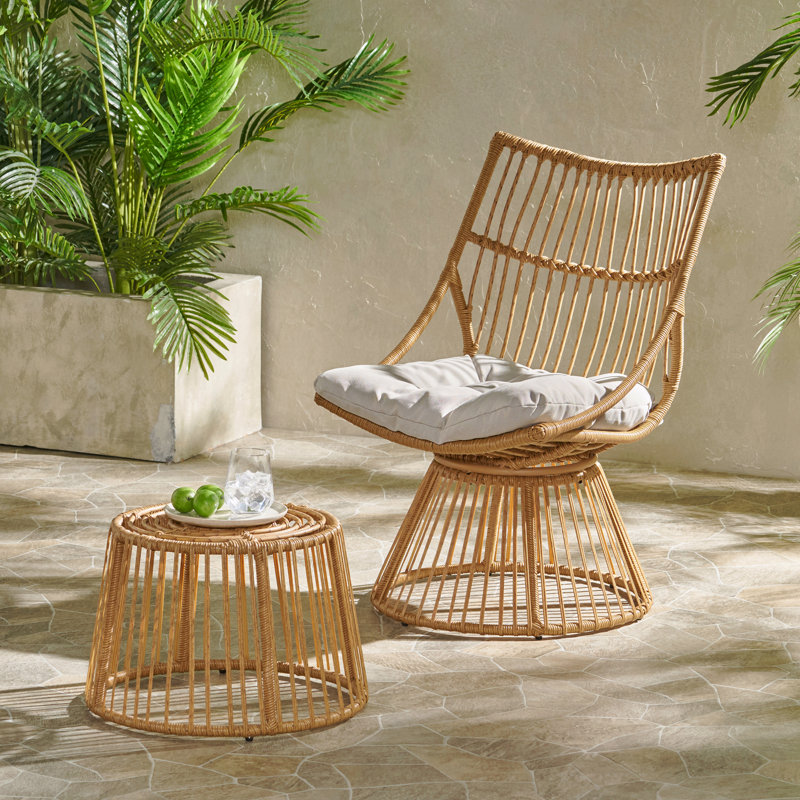 Chair And Side Table