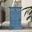 Table de bout de salon Classic Classic avec ports USB, tiroir multifonctionnel et porte-gobelets pour une commodité moderne-1083182747