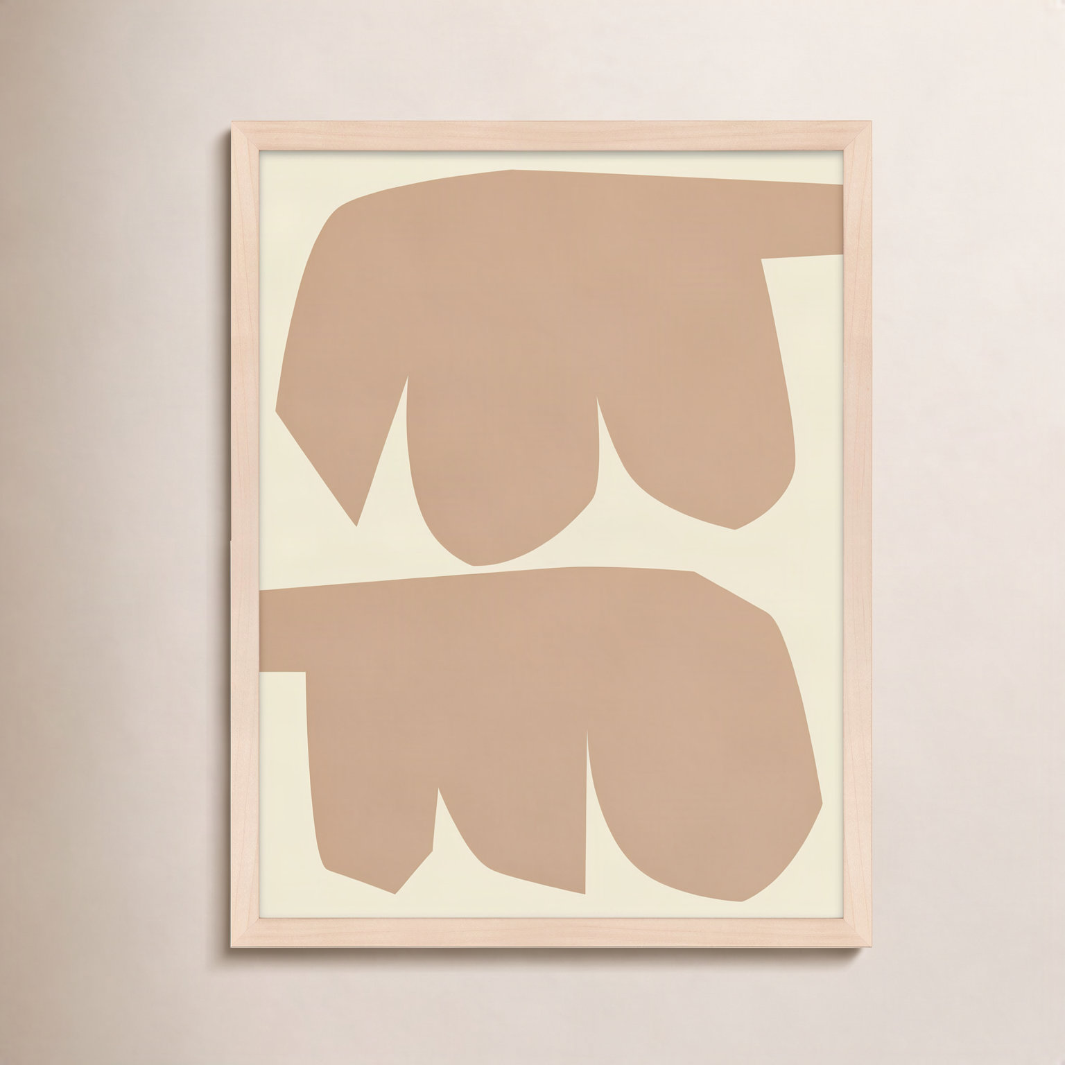Component 1 by Michael Kempen, 50"H x 40"W x 1.25"D, Maple Framed