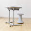 Tabouret ECR4Kids Twist Active, hauteur de siège 18 po, mobilier de salle de classe-83621311